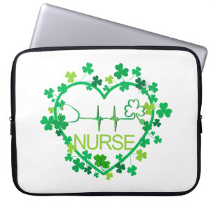 Hebben een Australische Herder Hond Lucky Charm St Laptop Sleeve