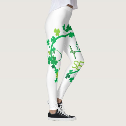 Hebben een Australische Herder Hond Lucky Charm St Leggings (Rechts)