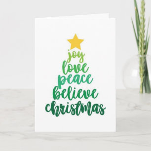 HEBBEN EEN "BEAUTIEF HOLIDAIR" FEESTDAGEN KAART