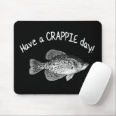 "HEBBEN EEN CRAPPIE DAG" - CRAPPIE VIST MUISMAT (Met muis)