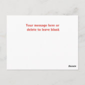 Hebben een Dino-Mite Valentijnsdag Classroom Brief Briefkaart (Achterkant)