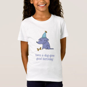 Hebben een Dog Gone Goede Verjaardagshond met Part T-shirt
