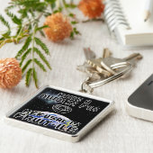 Hebben een gehakt taart - Weigering is FRUIT-ILE Sleutelhanger (Zijkant)