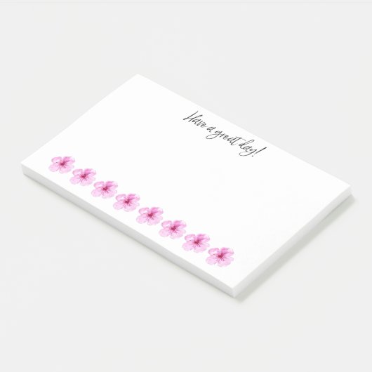 HEBBEN EEN GROTE DAG MET VLOERENDE Nota's Post-it® Notes (Schuin)