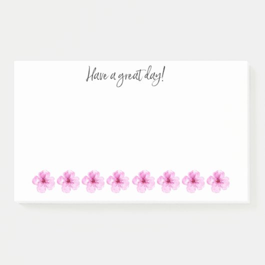 HEBBEN EEN GROTE DAG MET VLOERENDE Nota's Post-it® Notes (Voorkant)