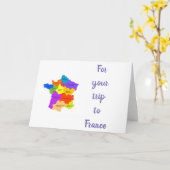 HEBBEN EEN "GROTE TRIP" NAAR *FRANKRIJK* KAART (Gele Bloem)