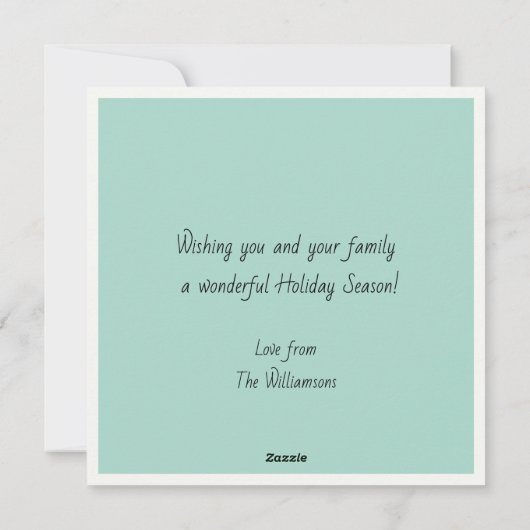 Hebben een Holly Jolly Christmas bewerkbaar | FEES Feestdagenkaart (Achterkant)