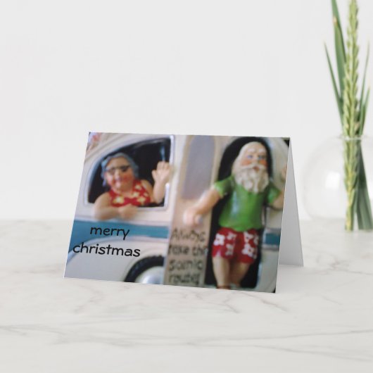 HEBBEN EEN "KOOLYULE" FEESTDAGEN KAART (Voorkant)