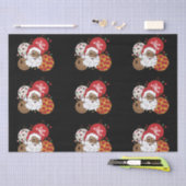 Hebben een melanine kerst zwart sinterklaas Kerstm Tissuepapier (Craft)