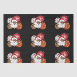 Hebben een melanine kerst zwart sinterklaas Kerstm Tissuepapier