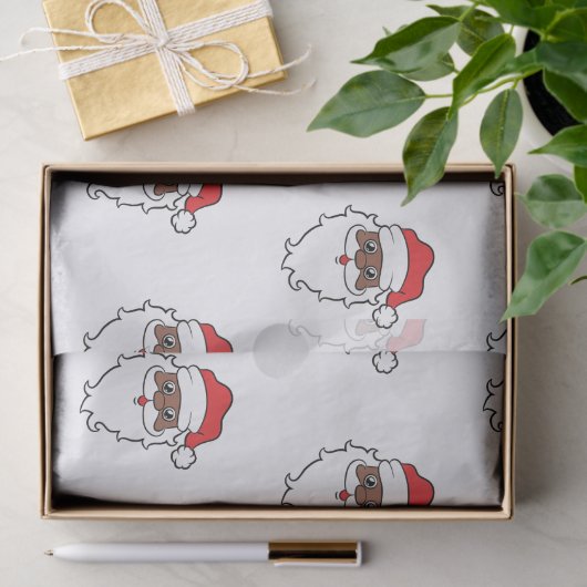 Hebben een melanine kerst zwart sinterklaas tissuepapier (Geschenk)