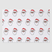 Hebben een melanine kerst zwart sinterklaas tissuepapier (Voorkant)