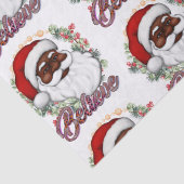 Hebben een melanine kerst zwart sinterklaas tissuepapier (Detail)