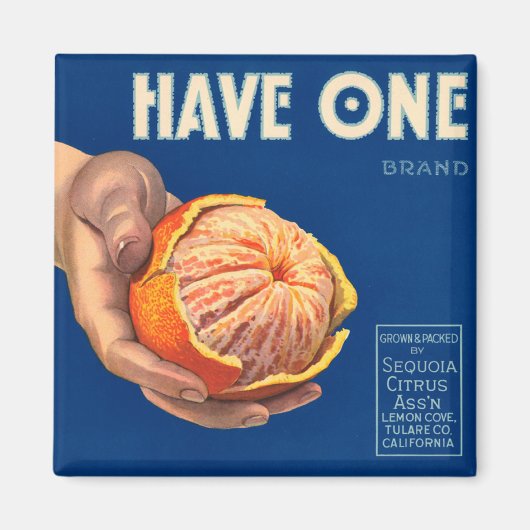  hebben één merk Sequoia Advertentie Magneet (Voorkant)