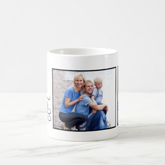 Hebben een mooie dag aangepaste foto Mok (Center)