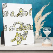 Hebben een mooie dag en een betere nacht citaat Ar Fotoplaat (Zijkant)