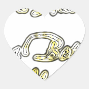 Hebben een mooie dag en een betere nacht citaat Ar Hart Sticker