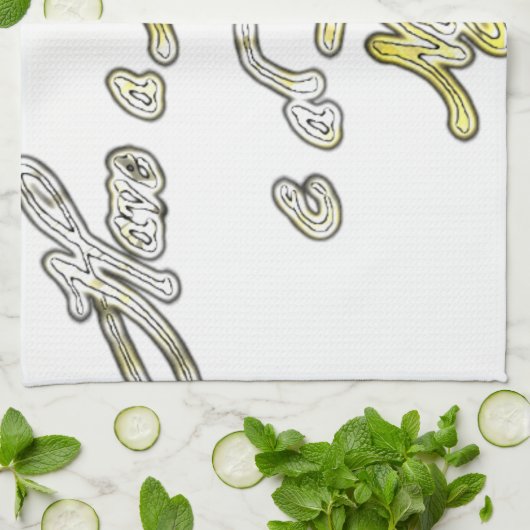 Hebben een mooie dag en een betere nacht citaat Ar Theedoek (Gevouwen)