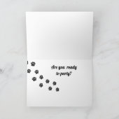 HEBBEN EEN **PAWSOME GROTE DAG** KAART (Binnen)