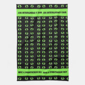 Hebben een spooktacular dag keukenhanddoek (Verticaal)