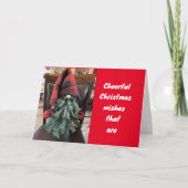 HEBBEN EEN VULLING MET GEWELDIGHEID EN JOY FEESTDAGEN KAART (Voorkant)