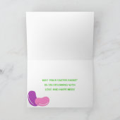 Hebben een zoete Pasen Jelly Beans Custom Kaart (Binnen)