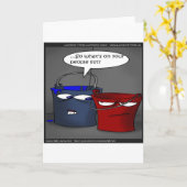 Hebben emmers een lijst van mensen? Funny Gifts & Kaart (Gele Bloem)