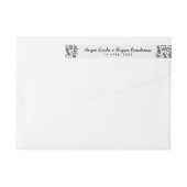 Hebben en houden rustieke bloemen wrap rond labels (Achterkant)