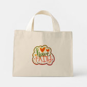  hebben geloof Inspirivity Canvas tas (Achterkant)