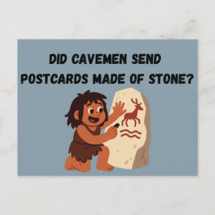 Hebben Holbewoners Ansichtkaarten van Steen Gestuu Briefkaart