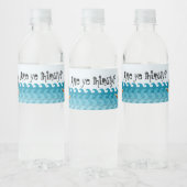 Hebben jullie dorst? waterfles etiket (Flessen)