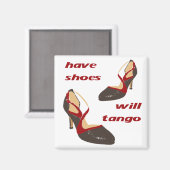 Hebben schoenen vierkante magneet (Voorkant / Achterkant)