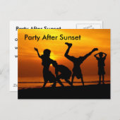 hebben uitnodiging briefkaart (Voorkant / Achterkant)