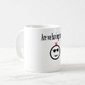 Hebben we al plezier? koffiemok (Voorkant links)