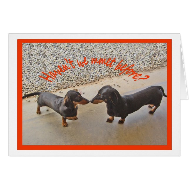 Hebben we elkaar al eerder ontmoet?Humor (Voorkant Horizontaal)