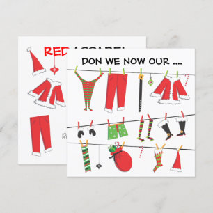 Hebben we nu onze... kerstfeestuitnodigingen? kaart