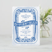  hebben we O-Fish-Ally Verplaatst Zee Sardine Kaart (Staand voorkant)