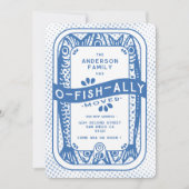  hebben we O-Fish-Ally Verplaatst Zee Sardine Kaart (Voorkant)