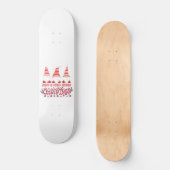 HEBBEN ZEER MERRY CHRISTMAS PERSOONLIJK SKATEBOARD (Voorkant)