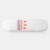 HEBBEN ZEER MERRY CHRISTMAS PERSOONLIJK SKATEBOARD (Horizontaal)