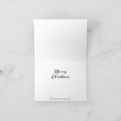 "Hebben zelf Bevederd Weinig Kerstmis " Feestdagen Kaart (Binnen)