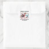 Hebbian Learning Cells Fire Together Wire Samen Ronde Sticker (Tas)