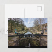 Hebden Bridge Briefkaart (Voorkant / Achterkant)