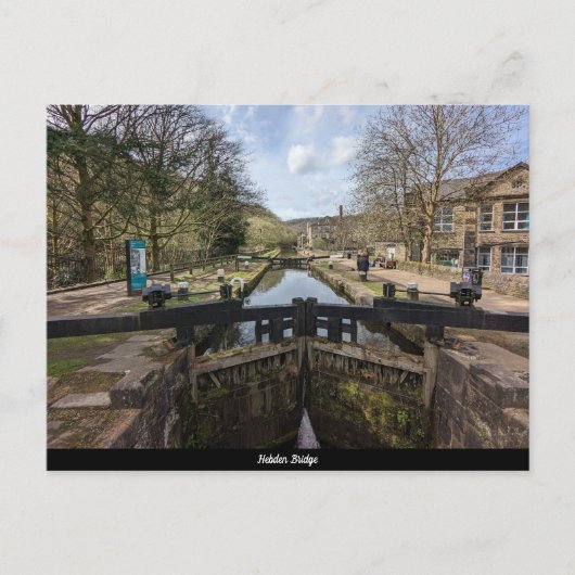 Hebden Bridge Briefkaart (Voorkant)