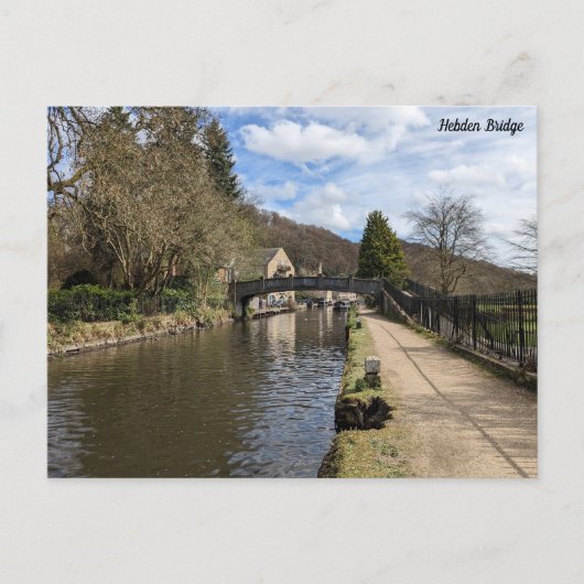 Hebden Bridge Briefkaart (Voorkant)