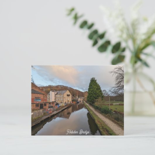 Hebden Bridge Briefkaart (Staand voorkant)