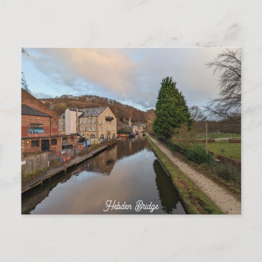Hebden Bridge Briefkaart (Voorkant)