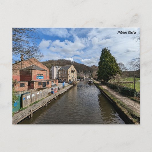 Hebden Bridge Briefkaart (Voorkant)