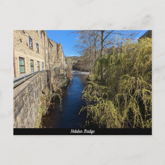 Hebden Bridge Briefkaart (Voorkant)