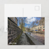 Hebden Bridge Briefkaart (Voorkant / Achterkant)